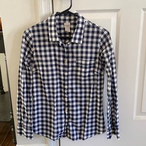 J.Crew Plaid Button Down